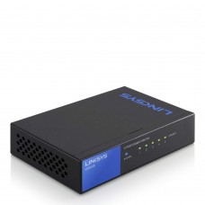 LINKSYS LGS105 5-ПОРТОВЫЙ ГИГАБИТНЫЙ НАСТОЛЬНЫЙ КОММУТАТОР БИЗНЕС-КЛАССА